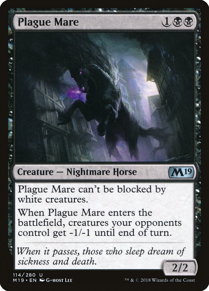 Plague Mare [Core Set 2019] - The Mythic Store | 24h Order Processing