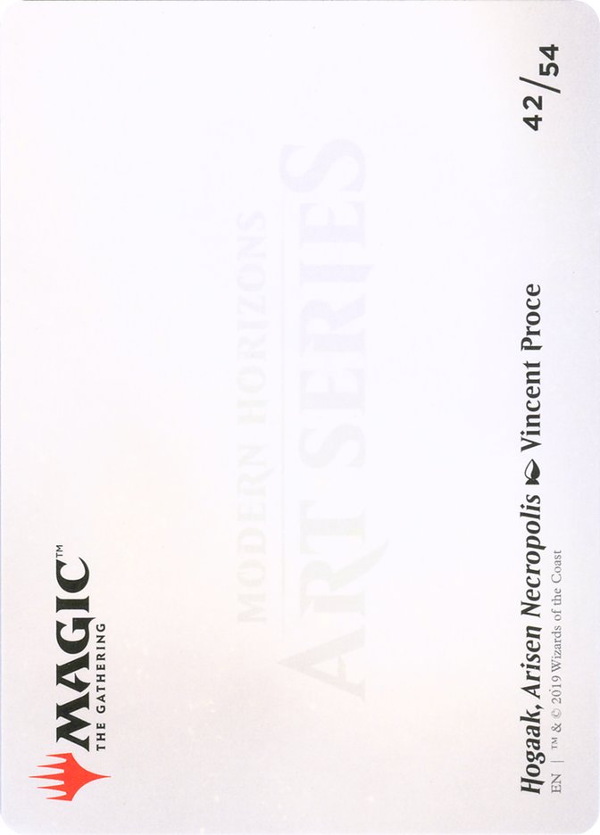 Hogaak, Arisen Necropolis // Hogaak, Arisen Necropolis [Modern Horizons Art Series] - The Mythic Store | 24h Order Processing