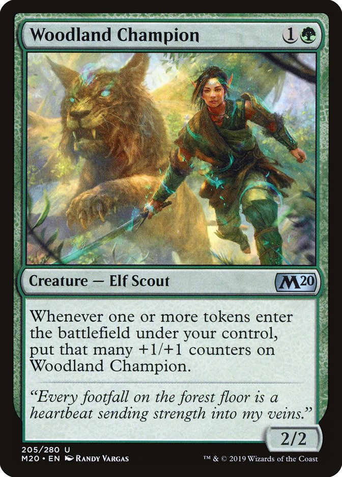 Woodland Champion [Core Set 2020] - The Mythic Store | 24h Order Processing