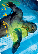 Larder Zombie Art Card (Gold-Stamped Signature) [Innistrad: Midnight Hunt Art Series] - The Mythic Store | 24h Order Processing