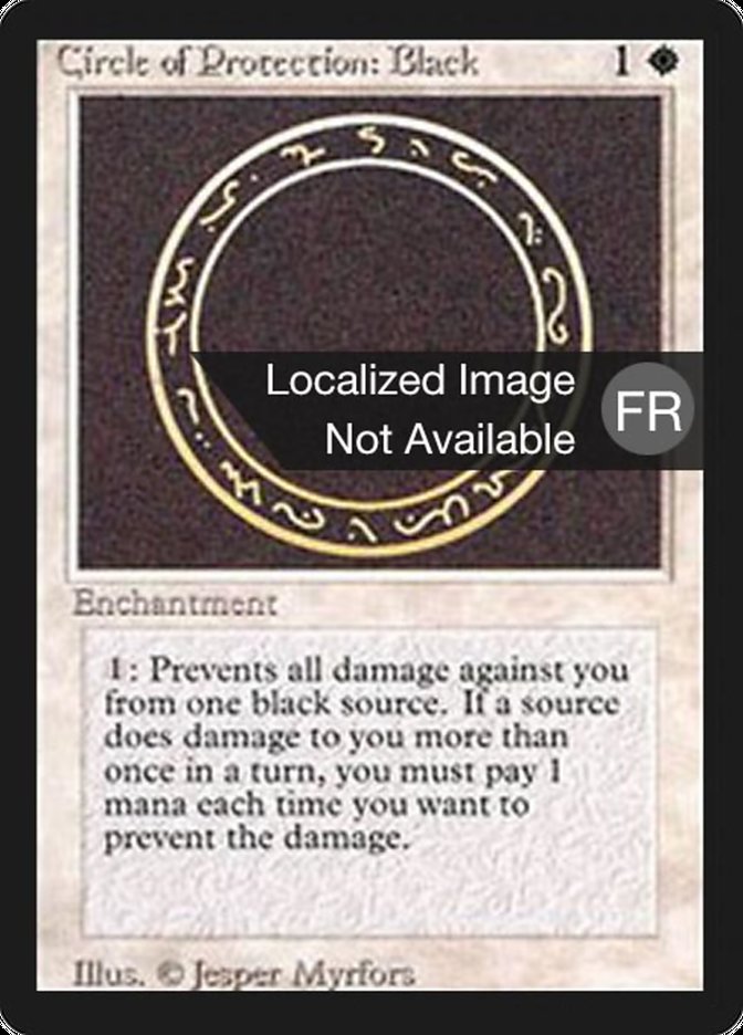 Circle of Protection: Black [Foreign Black Border] - The Mythic Store | 24h Order Processing