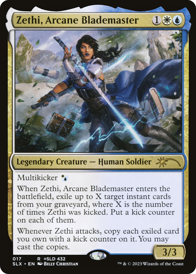 Zethi, Arcane Blademaster [Secret Lair: Universes Within] - The Mythic Store | 24h Order Processing