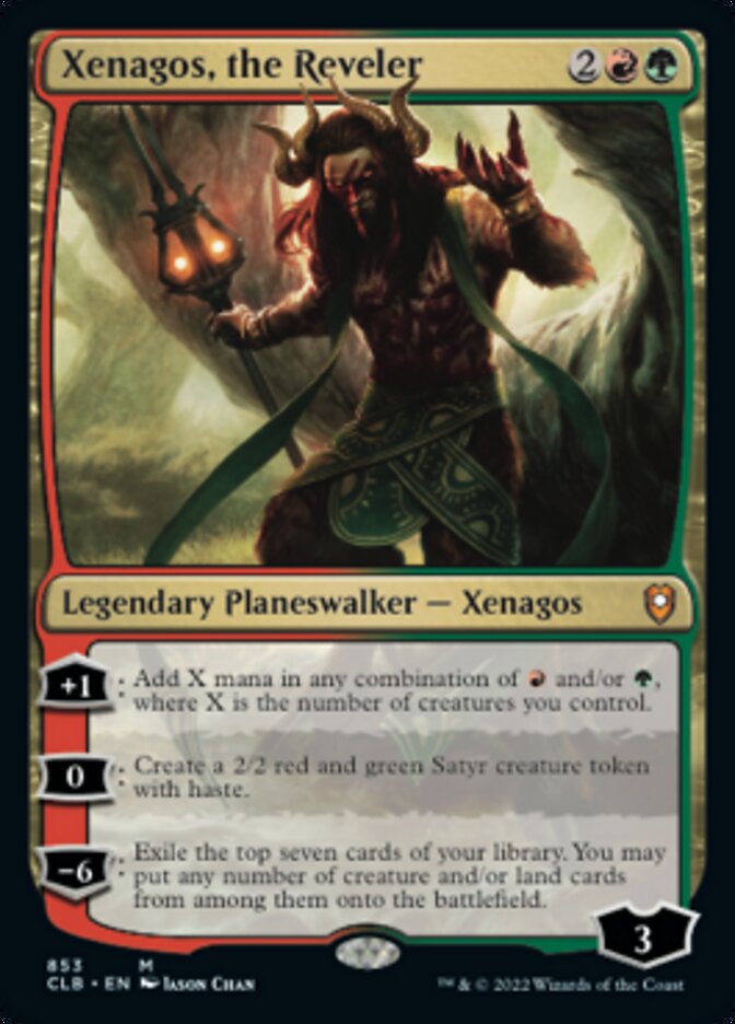 Xenagos, the Reveler [Commander Legends: Battle for Baldur's Gate] - The Mythic Store | 24h Order Processing