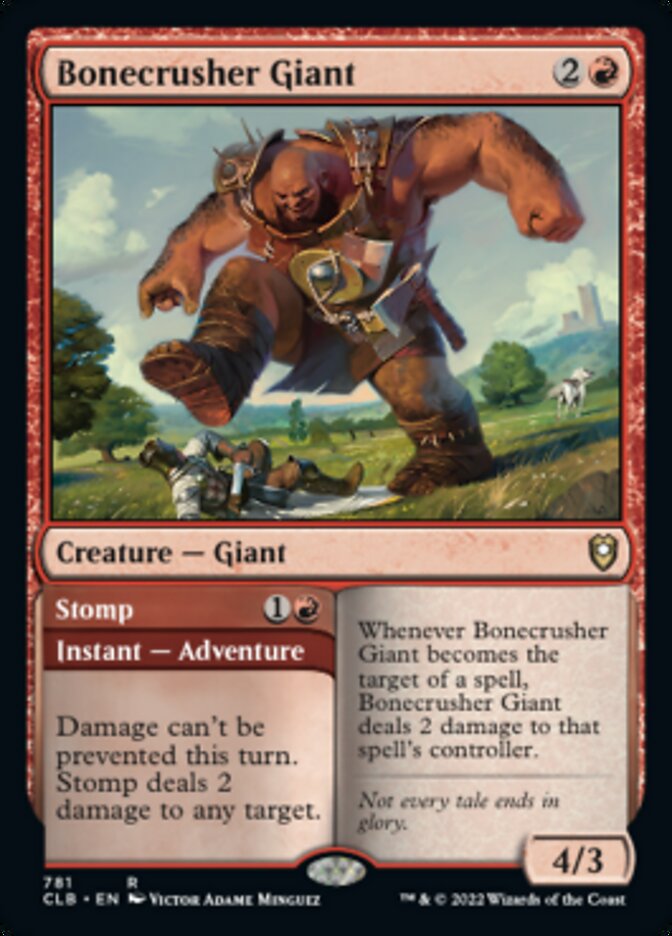 Bonecrusher Giant // Stomp [Commander Legends: Battle for Baldur's Gate] - The Mythic Store | 24h Order Processing