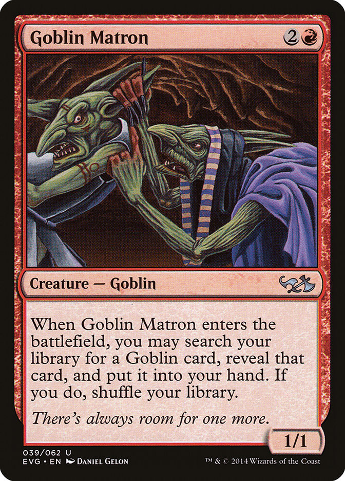 Goblin Matron (Elves vs. Goblins) [Duel Decks Anthology] - The Mythic Store | 24h Order Processing