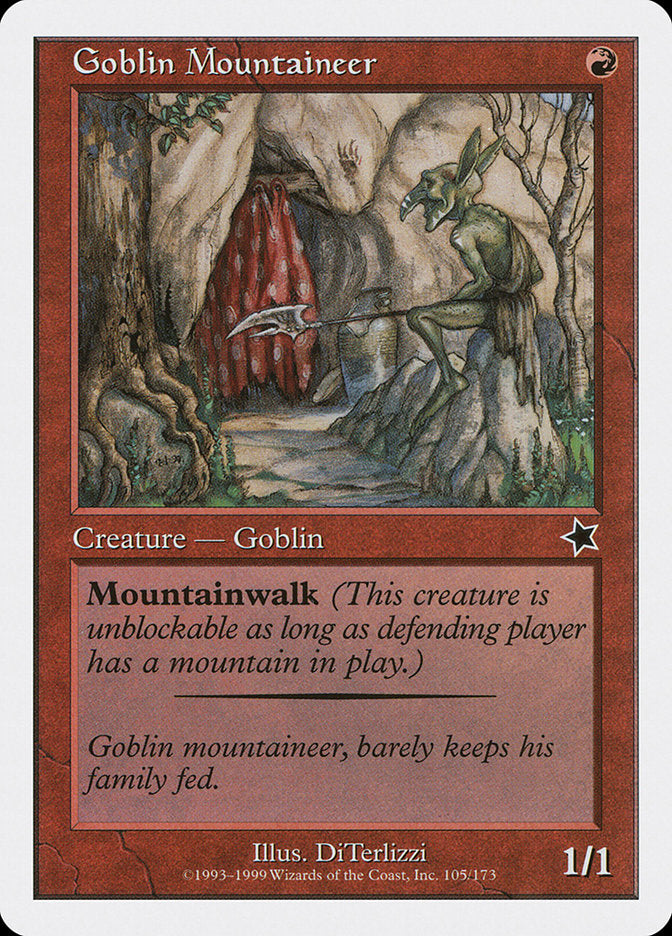 Goblin Mountaineer [Starter 1999] - The Mythic Store | 24h Order Processing