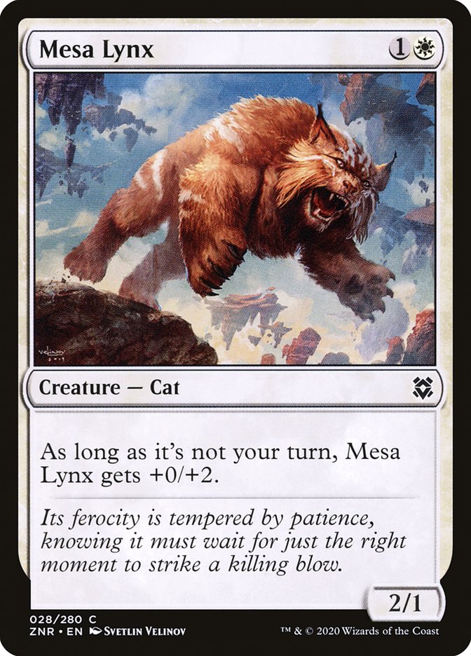 Mesa Lynx [Zendikar Rising] - The Mythic Store | 24h Order Processing