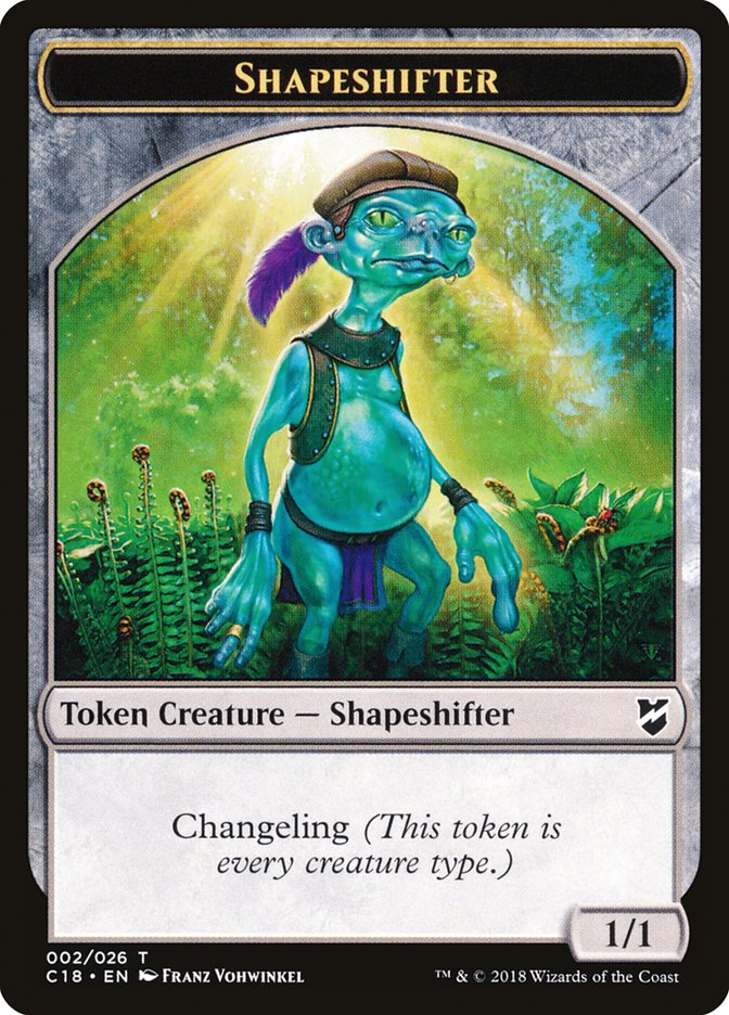 Shapeshifter Token [Commander 2018 Tokens] - The Mythic Store | 24h Order Processing