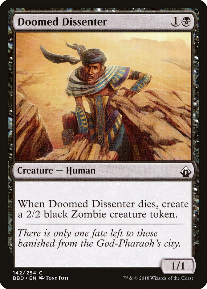 Doomed Dissenter [Battlebond] - The Mythic Store | 24h Order Processing