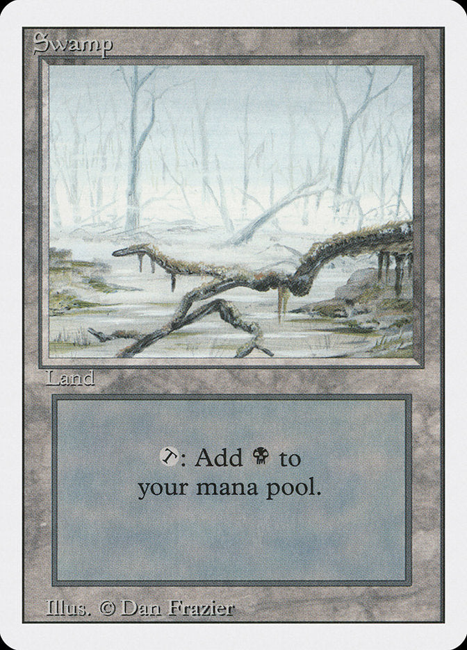 Swamp (White Fog in Trees) [Revised Edition] - The Mythic Store | 24h Order Processing