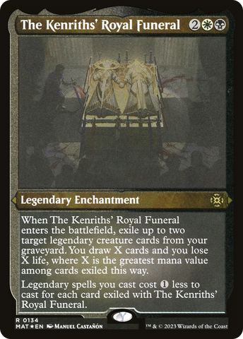 The Kenriths' Royal Funeral (Foil Etched) [March of the Machine: The Aftermath] - The Mythic Store | 24h Order Processing