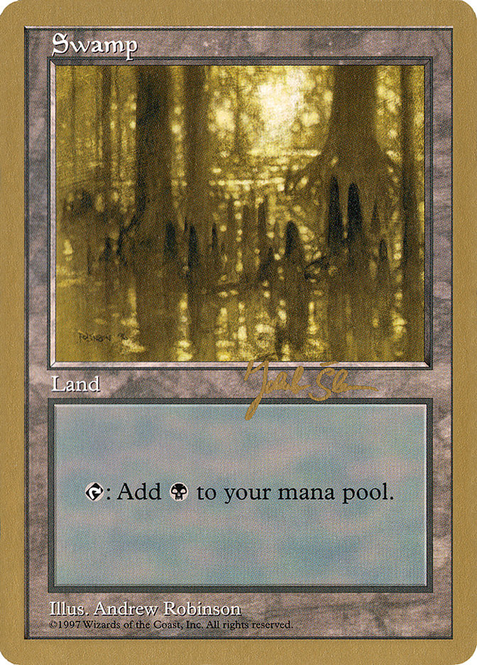 Swamp (js438) (Jakub Slemr) [World Championship Decks 1997] - The Mythic Store | 24h Order Processing