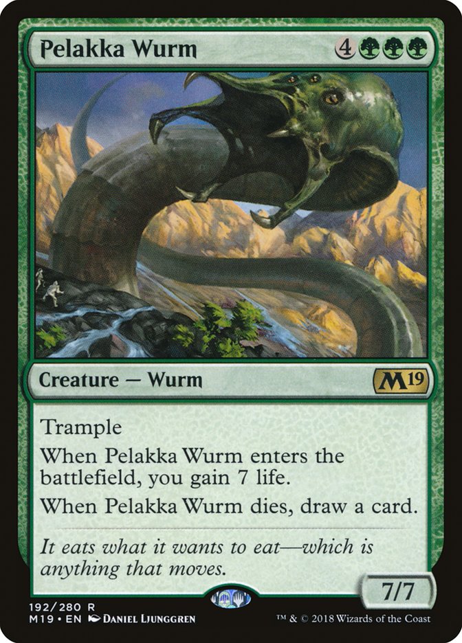 Pelakka Wurm [Core Set 2019] - The Mythic Store | 24h Order Processing