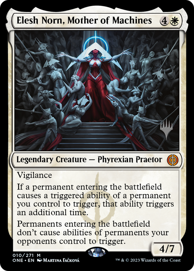 Elesh Norn, Mother of Machines (Promo Pack) [Phyrexia: All Will Be One Promos] - The Mythic Store | 24h Order Processing