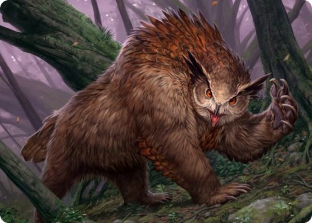Owlbear Art Card [Dungeons & Dragons: Adventures in the Forgotten Realms Art Series] - The Mythic Store | 24h Order Processing