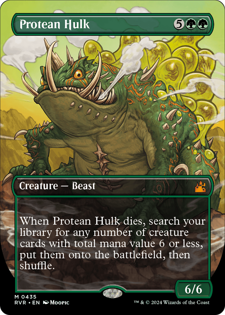 Protean Hulk (Anime Borderless) [Ravnica Remastered] - The Mythic Store | 24h Order Processing