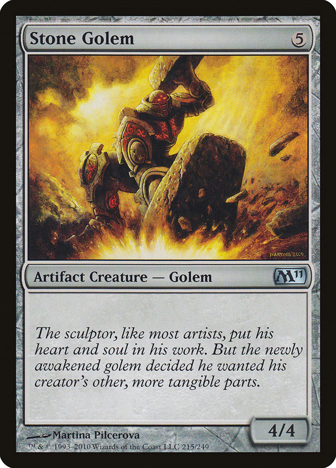 Stone Golem [Magic 2011] - The Mythic Store | 24h Order Processing