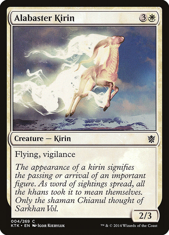 Alabaster Kirin [Khans of Tarkir] - The Mythic Store | 24h Order Processing