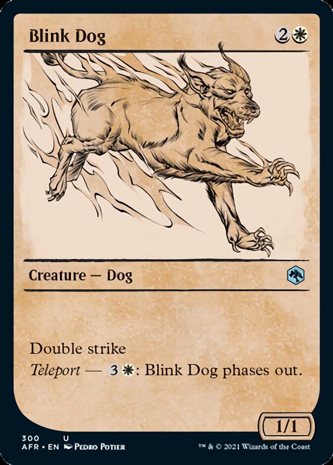 Blink Dog (Showcase) [Dungeons & Dragons: Adventures in the Forgotten Realms] - The Mythic Store | 24h Order Processing