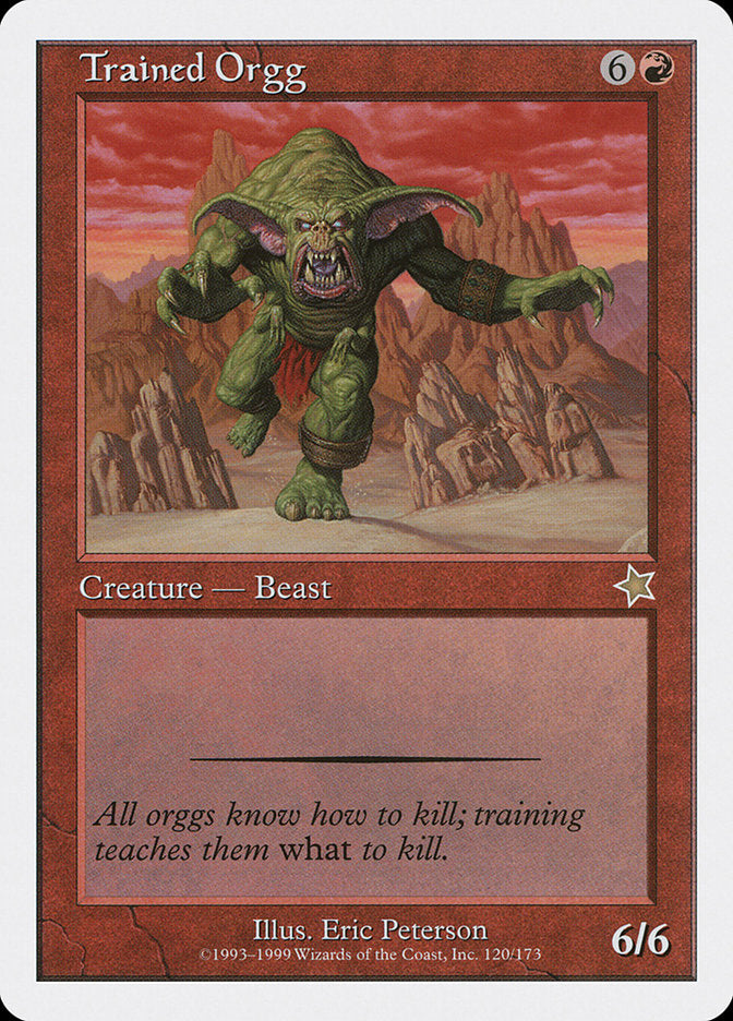 Trained Orgg [Starter 1999] - The Mythic Store | 24h Order Processing