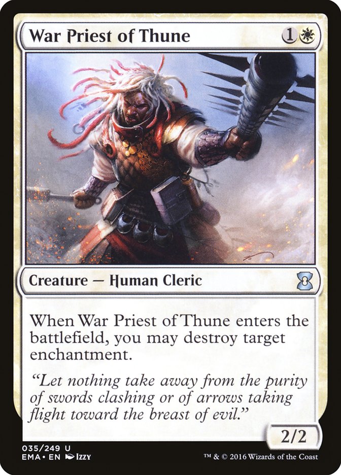 War Priest of Thune [Eternal Masters] - The Mythic Store | 24h Order Processing