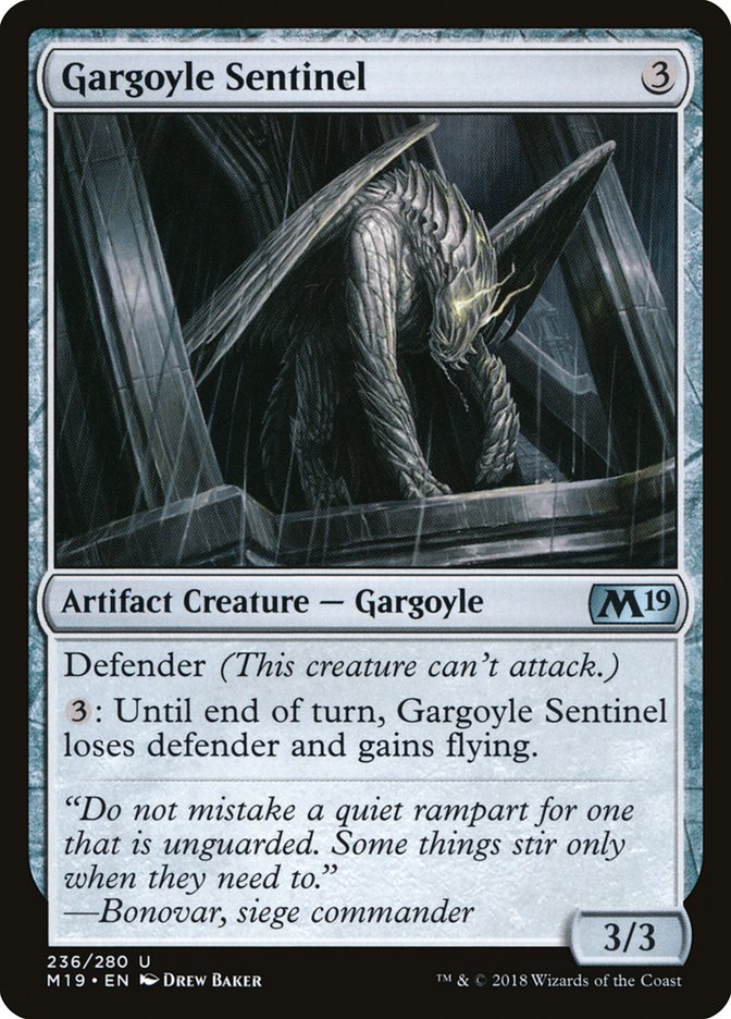 Gargoyle Sentinel [Core Set 2019] - The Mythic Store | 24h Order Processing