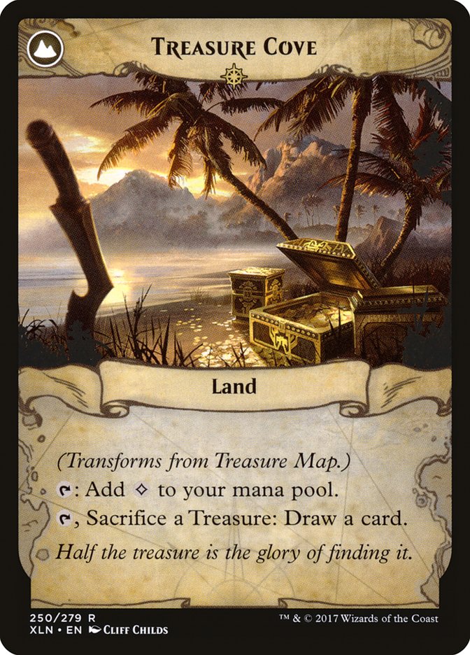 Treasure Map // Treasure Cove [Ixalan] - The Mythic Store | 24h Order Processing