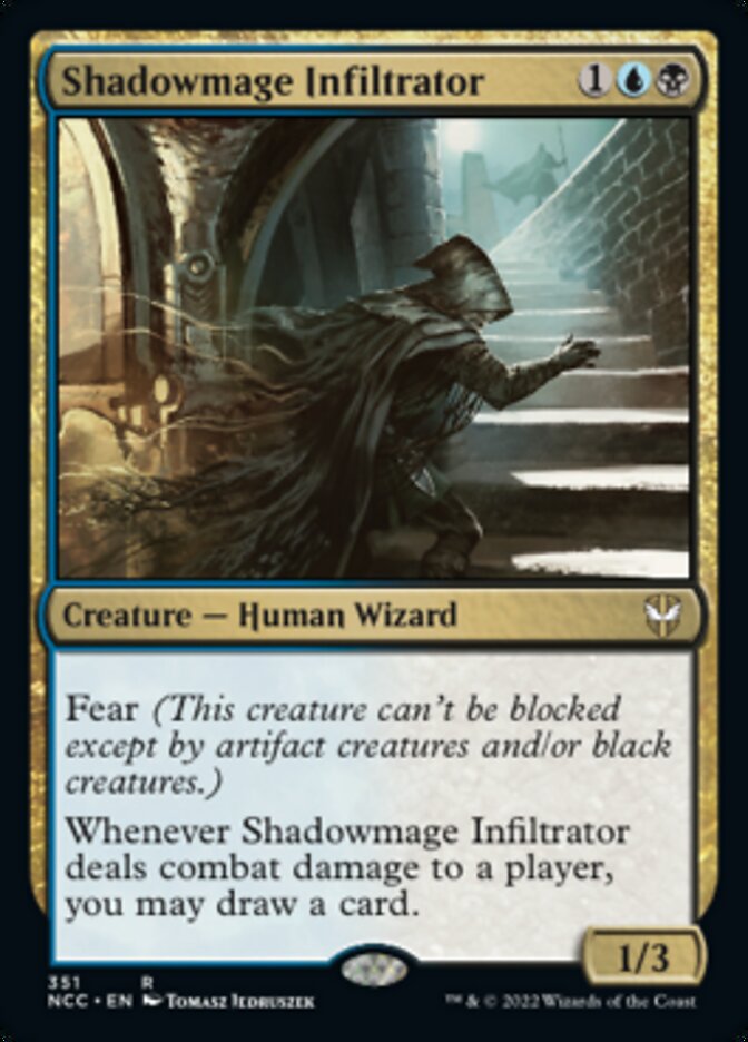 Shadowmage Infiltrator [Streets of New Capenna Commander] - The Mythic Store | 24h Order Processing