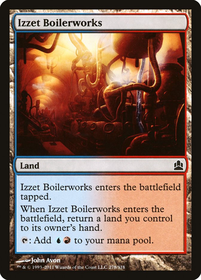 Izzet Boilerworks [Commander 2011] - The Mythic Store | 24h Order Processing