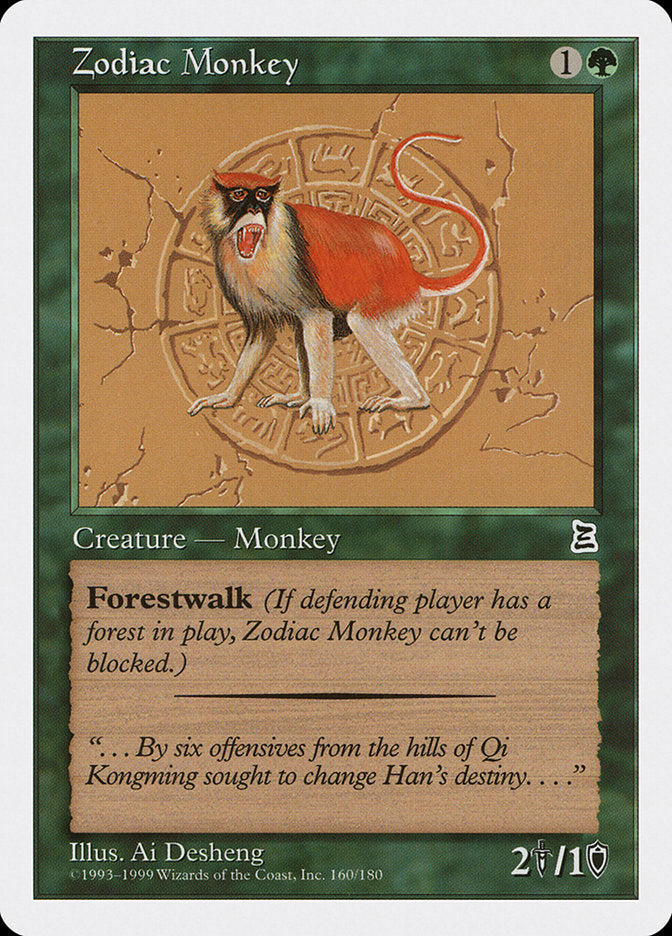 Zodiac Monkey [Portal Three Kingdoms] - The Mythic Store | 24h Order Processing