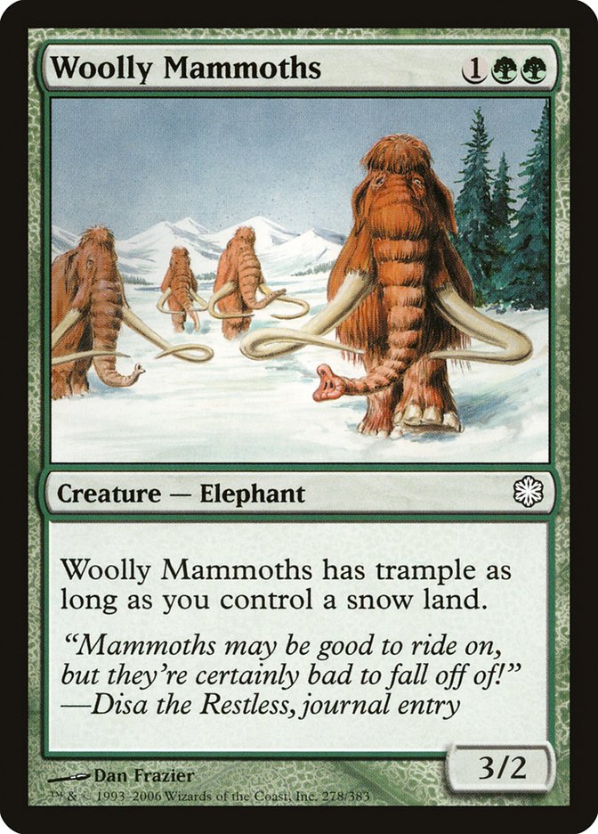 Woolly Mammoths [Coldsnap Theme Decks] - The Mythic Store | 24h Order Processing