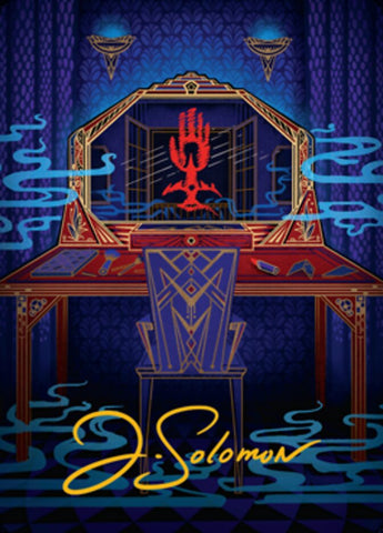 Obscura Charm Art Card (Gold-Stamped Signature) [Streets of New Capenna Art Series] - The Mythic Store | 24h Order Processing