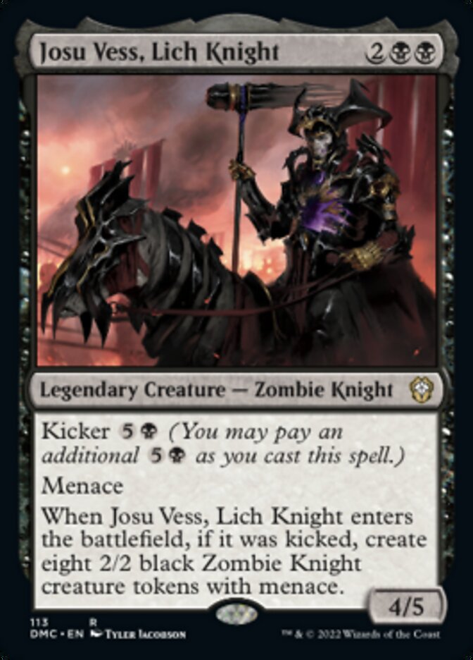 Josu Vess, Lich Knight [Dominaria United Commander] - The Mythic Store | 24h Order Processing