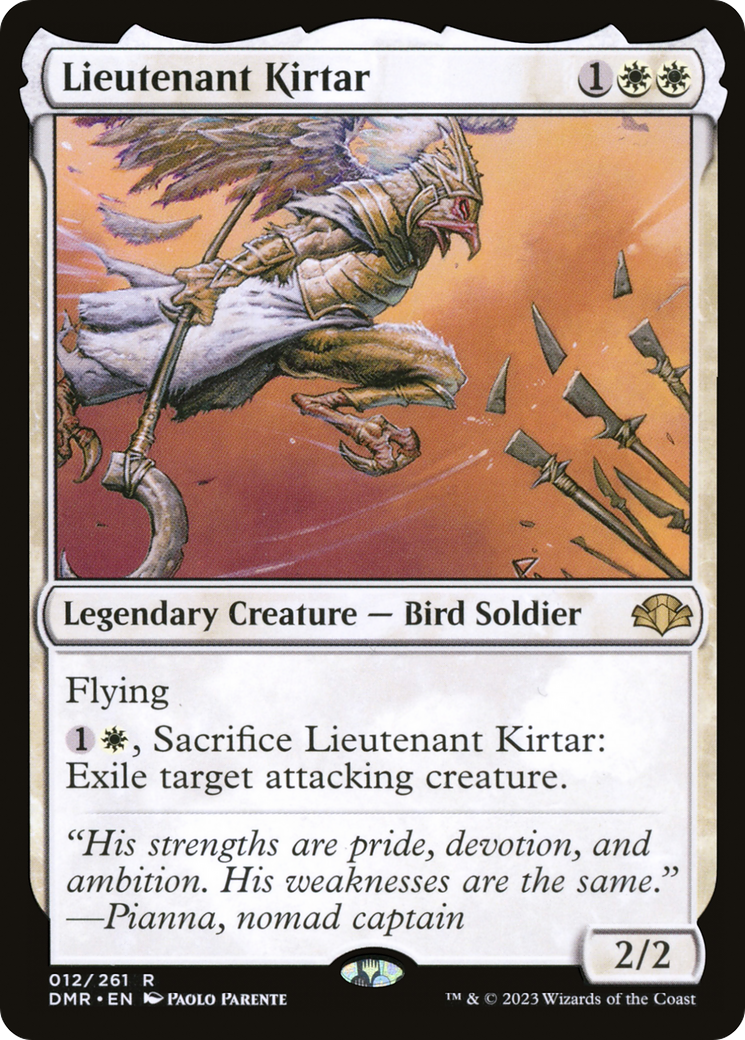 Lieutenant Kirtar [Dominaria Remastered] - The Mythic Store | 24h Order Processing