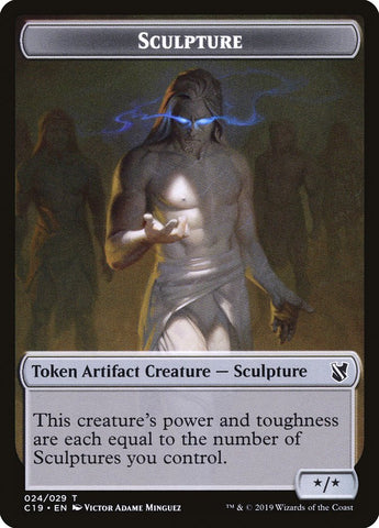 Sculpture Token [Commander 2019 Tokens] - The Mythic Store | 24h Order Processing