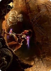 Dogged Pursuit Art Card (Gold-Stamped Signature) [Kaldheim Art Series] - The Mythic Store | 24h Order Processing