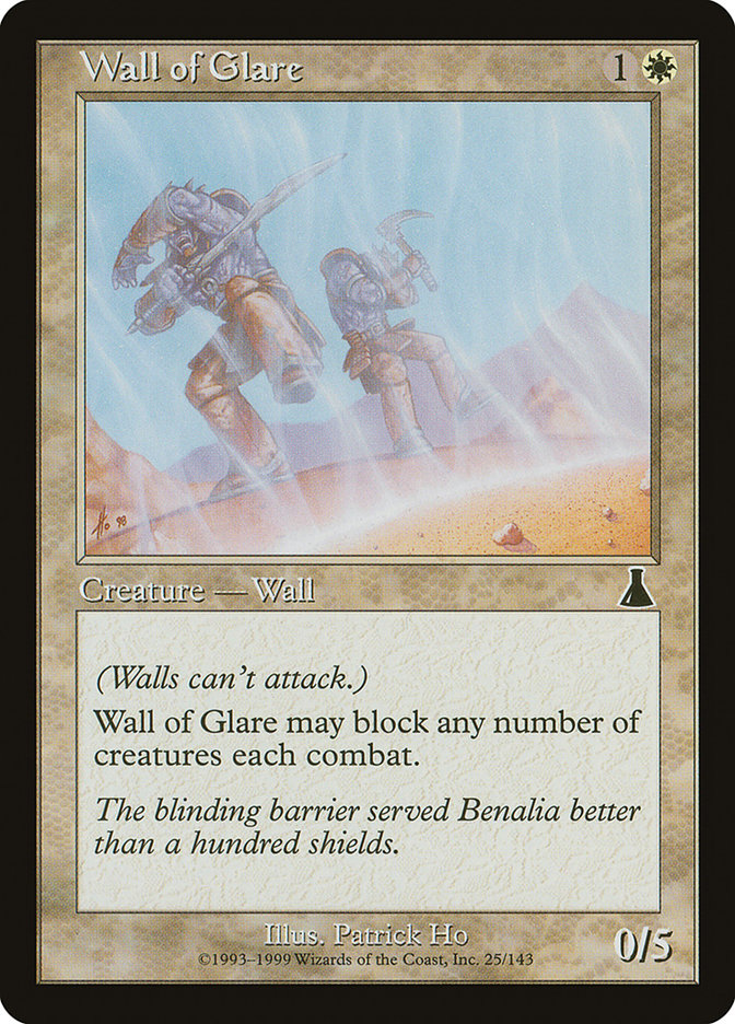 Wall of Glare [Urza's Destiny] - The Mythic Store | 24h Order Processing