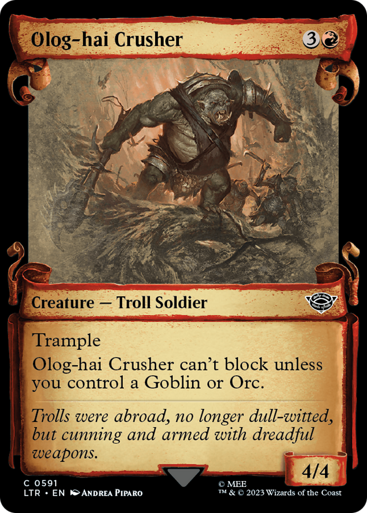 Olog-Hai Crusher [The Lord of the Rings: Tales of Middle-Earth Showcase Scrolls] - The Mythic Store | 24h Order Processing