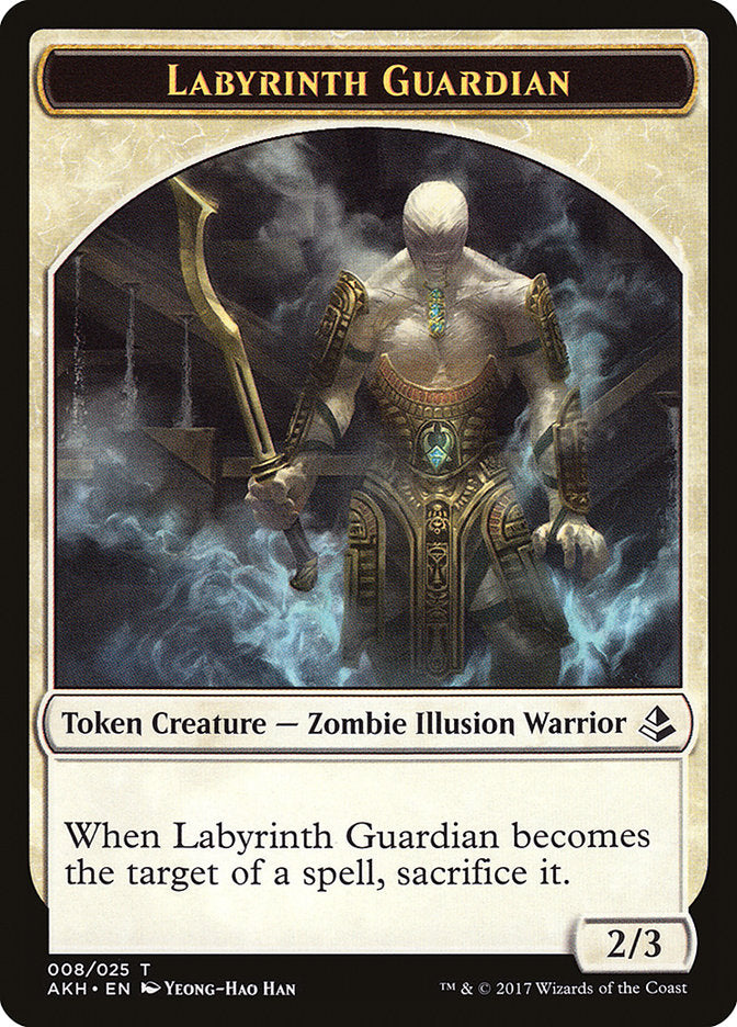 Labyrinth Guardian Token [Amonkhet Tokens] - The Mythic Store | 24h Order Processing