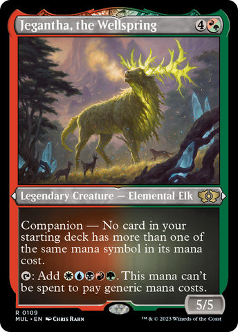 Jegantha, the Wellspring (Foil Etched) [Multiverse Legends] - The Mythic Store | 24h Order Processing