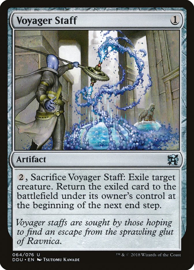 Voyager Staff [Duel Decks: Elves vs. Inventors] - The Mythic Store | 24h Order Processing