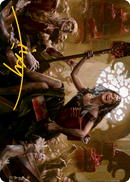 Gisa, Glorious Resurrector Art Card (Gold-Stamped Signature) [Innistrad: Midnight Hunt Art Series] - The Mythic Store | 24h Order Processing
