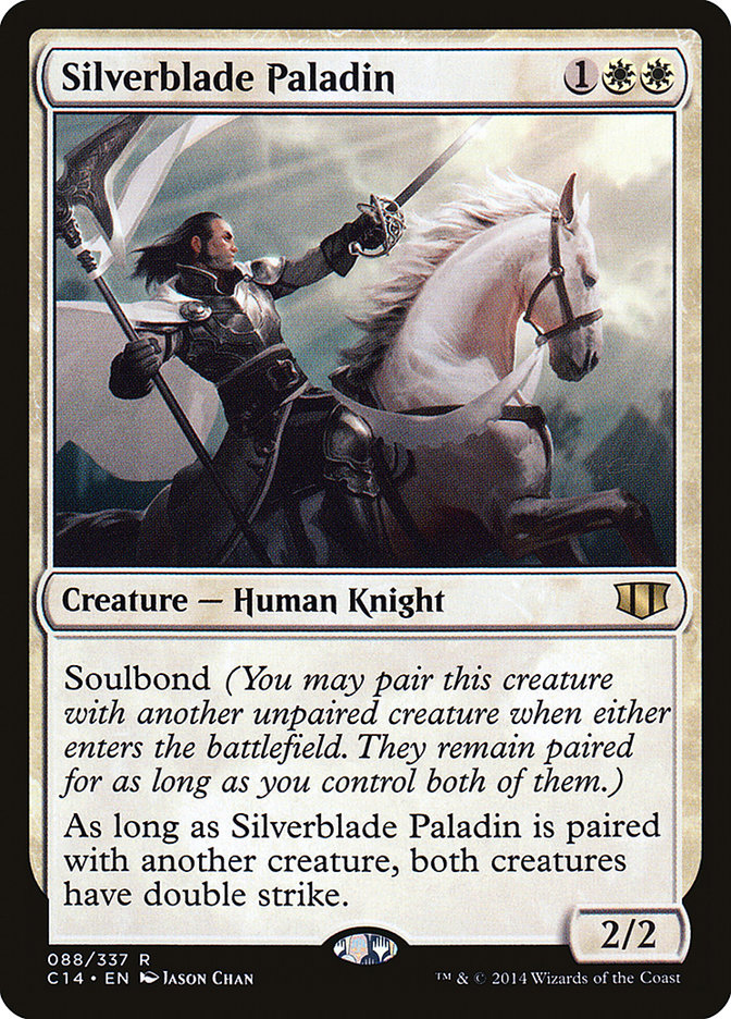 Silverblade Paladin [Commander 2014] - The Mythic Store | 24h Order Processing