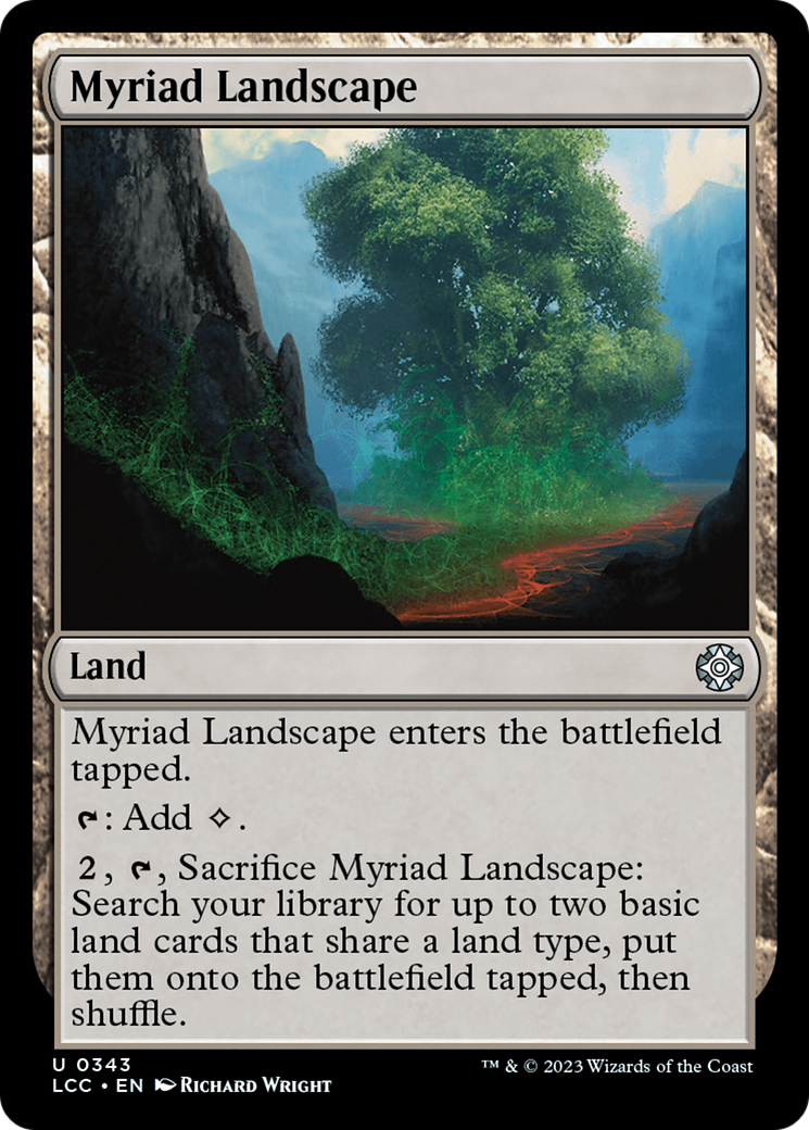 Myriad Landscape [The Lost Caverns of Ixalan Commander] - The Mythic Store | 24h Order Processing