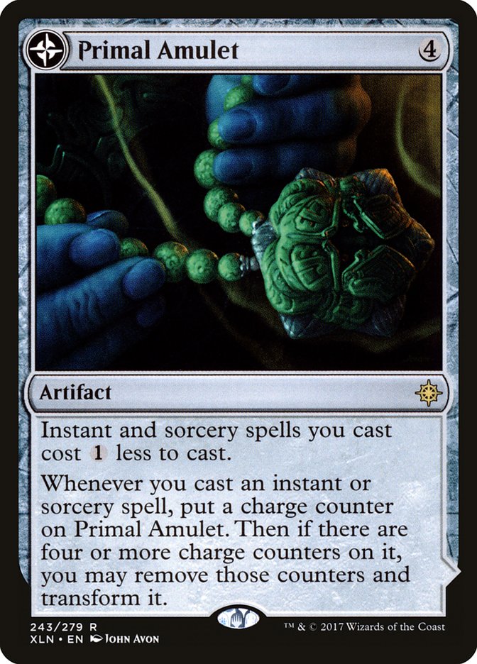 Primal Amulet // Primal Wellspring [Ixalan] - The Mythic Store | 24h Order Processing