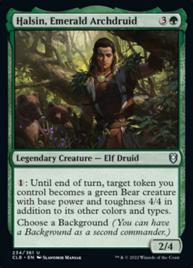 Halsin, Emerald Archdruid [Commander Legends: Battle for Baldur's Gate] - The Mythic Store | 24h Order Processing
