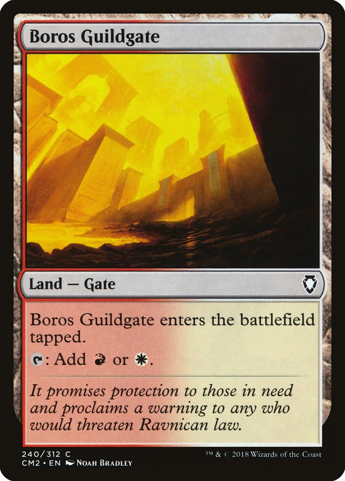 Boros Guildgate [Commander Anthology Volume II] - The Mythic Store | 24h Order Processing