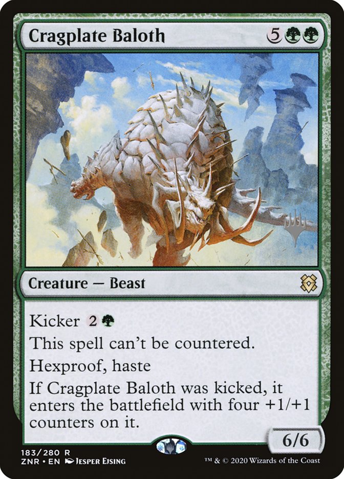 Cragplate Baloth (Promo Pack) [Zendikar Rising Promos] - The Mythic Store | 24h Order Processing