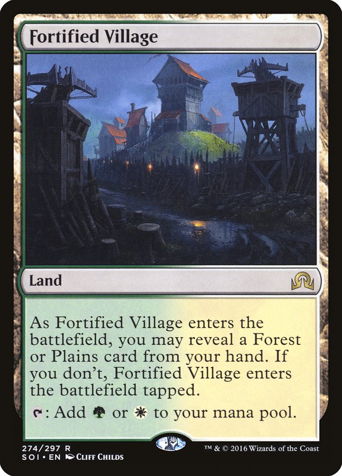 Fortified Village [Shadows over Innistrad] - The Mythic Store | 24h Order Processing