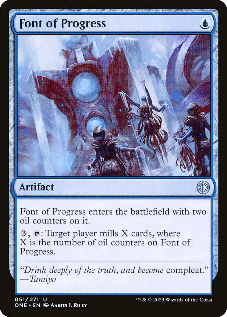 Font of Progress [Phyrexia: All Will Be One] - The Mythic Store | 24h Order Processing